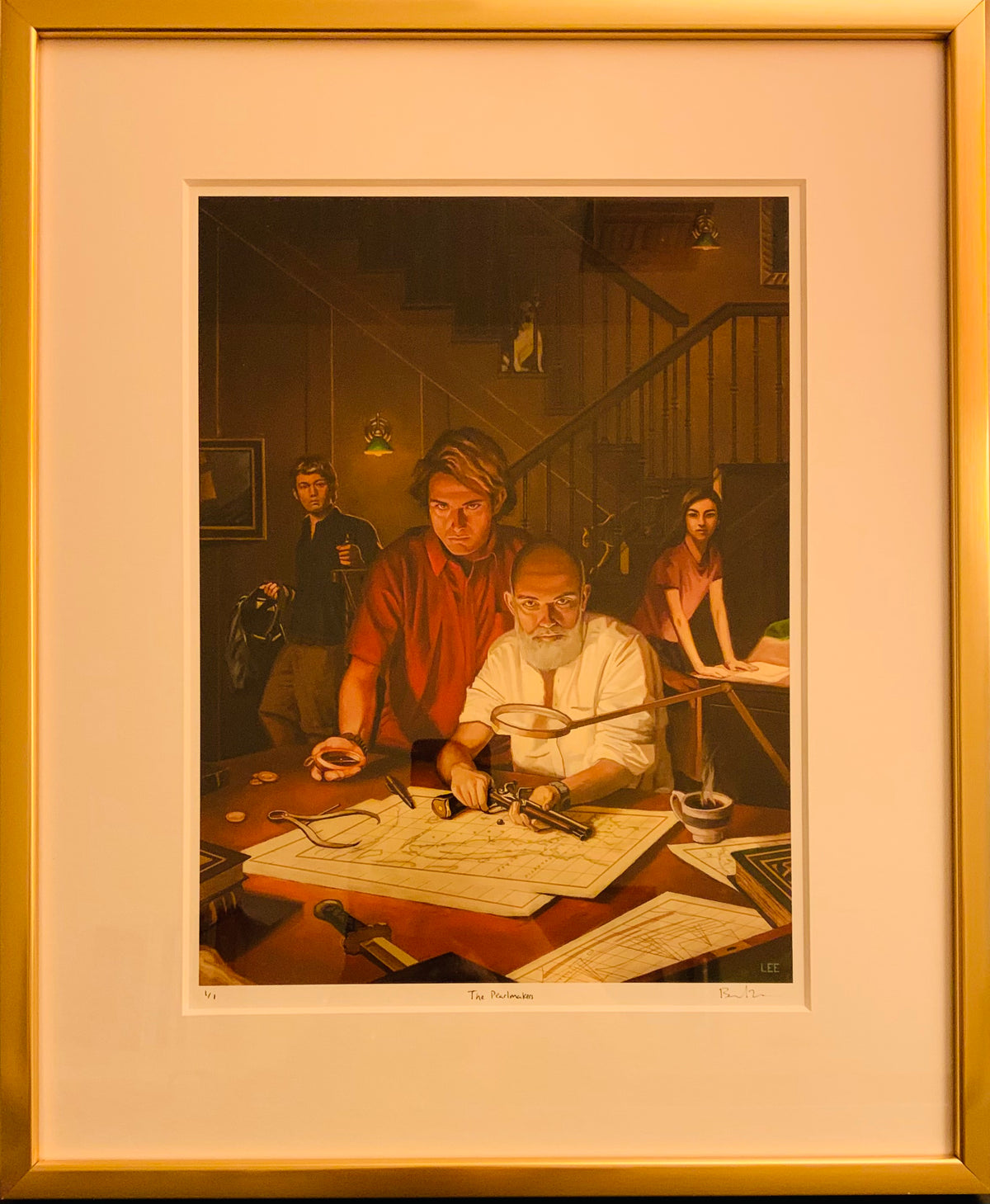 The Pearlmakers 1/1 Print - Duke's Riveting Book