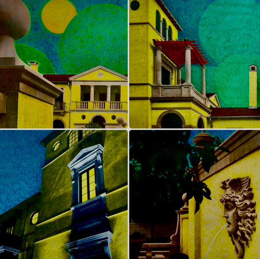 Night Views of a Villa